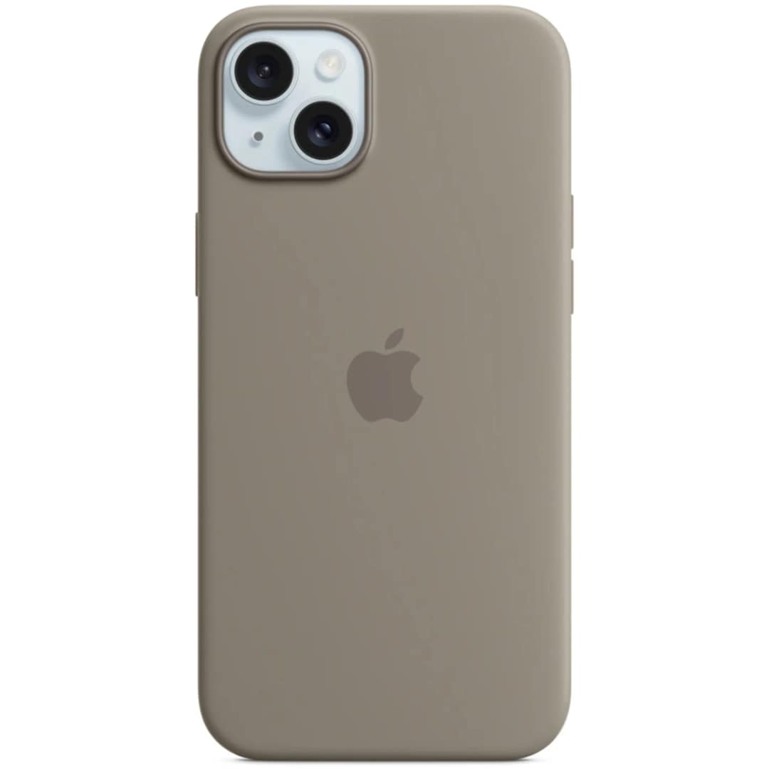 Силиконовый чехол Apple MagSafe для iPhone 15 Clay, Бежевый — фото 2