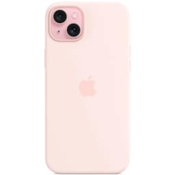 Силиконовый чехол Apple MagSafe для iPhone 15 Light Pink, Розовый