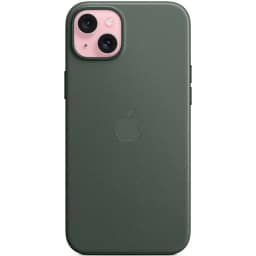 Чехол Apple FineWoven with MagSafe для iPhone 15 Evergreen, Зеленый — фото 4