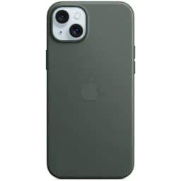 Чехол Apple FineWoven with MagSafe для iPhone 15 Evergreen, Зеленый — фото 5