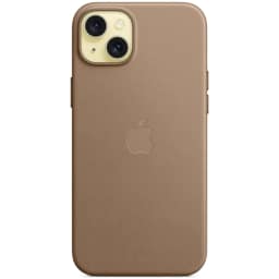 Чехол Apple FineWoven with MagSafe для iPhone 15 Taupe, Бежевый — фото 1