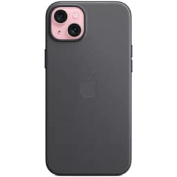 Чехол Apple FineWoven with MagSafe для iPhone 15 Black, Черный — фото 3