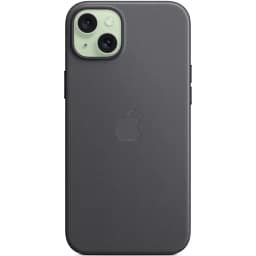Чехол Apple FineWoven with MagSafe для iPhone 15 Black, Черный — фото 5