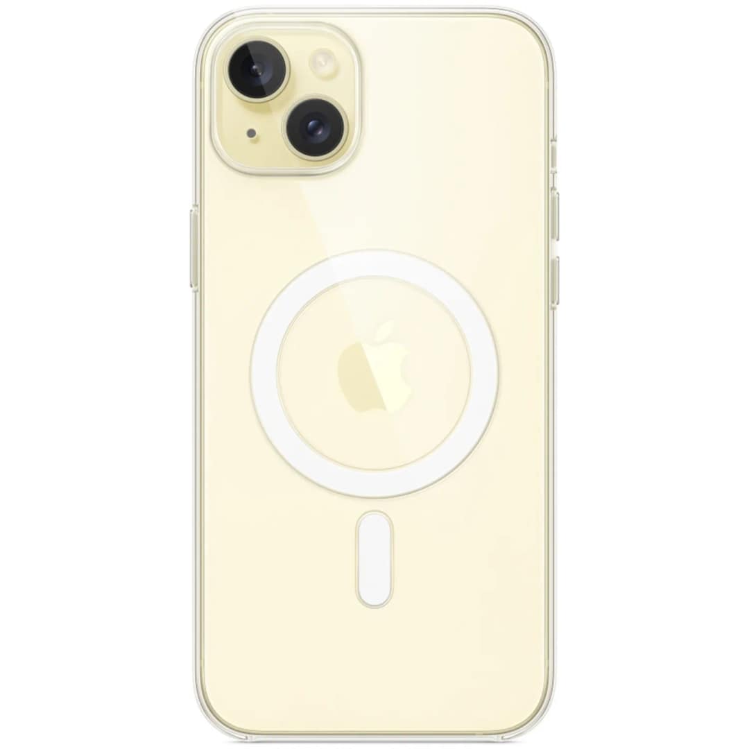 Силиконовый чехол Apple MagSafe для iPhone 15 Plus Clear, Прозрачный — фото 5