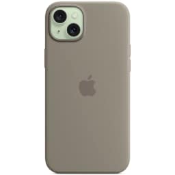 Силиконовый чехол Apple MagSafe для iPhone 15 Plus Clay, Бежевый — фото 1