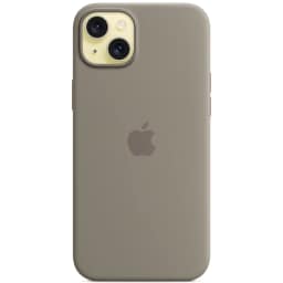 Силиконовый чехол Apple MagSafe для iPhone 15 Plus Clay, Бежевый — фото 4