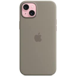 Силиконовый чехол Apple MagSafe для iPhone 15 Plus Clay, Бежевый — фото 5