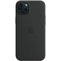 Силиконовый чехол Apple MagSafe для iPhone 15 Plus Black, Черный