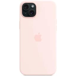 Силиконовый чехол Apple MagSafe для iPhone 15 Plus Light Pink, Розовый — фото 3