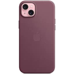 Чехол Apple FineWoven with MagSafe для iPhone 15 Plus Mulberry, Бордовый — фото 1