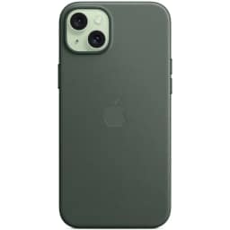 Чехол Apple FineWoven with MagSafe для iPhone 15 Plus Evergreen, Зеленый