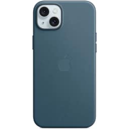 Чехол Apple FineWoven with MagSafe для iPhone 15 Plus Pacific Blue, Синий