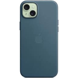 Чехол Apple FineWoven with MagSafe для iPhone 15 Plus Pacific Blue, Синий — фото 4