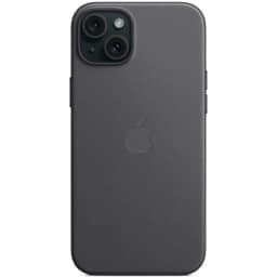 Чехол Apple FineWoven with MagSafe для iPhone 15 Plus Black, Черный