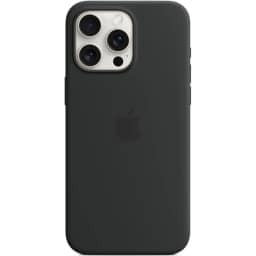 Силиконовый чехол Apple MagSafe для iPhone 15 Pro Black, Черный — фото 2