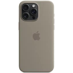 Силиконовый чехол Apple MagSafe для iPhone 15 Pro Clay, Бежевый — фото 4