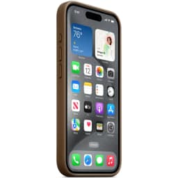 Чехол Apple FineWoven with MagSafe для iPhone 15 Pro Taupe, Бежевый — фото 2