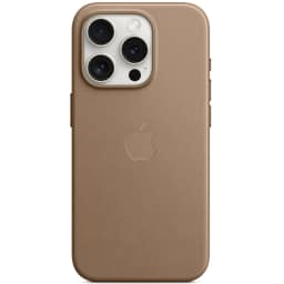 Чехол Apple FineWoven with MagSafe для iPhone 15 Pro Taupe, Бежевый — фото 5