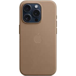 Чехол Apple FineWoven with MagSafe для iPhone 15 Pro Taupe, Бежевый — фото 6