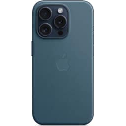 Чехол Apple FineWoven with MagSafe для iPhone 15 Pro Pacific Blue, Синий — фото 1