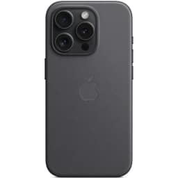 Чехол Apple FineWoven with MagSafe для iPhone 15 Pro Black, Черный — фото 1