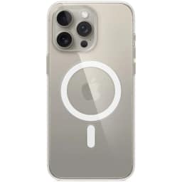 Силиконовый чехол Apple MagSafe для iPhone 15 Pro Max Clear, Прозрачный — фото 1