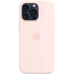 Силиконовый чехол Apple MagSafe для iPhone 15 Pro Max Light Pink, Розовый — фото 3