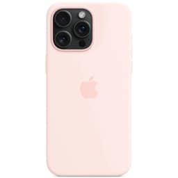 Силиконовый чехол Apple MagSafe для iPhone 15 Pro Max Light Pink, Розовый — фото 4