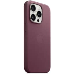 Чехол Apple FineWoven with MagSafe для iPhone 15 Pro Max Mulberry, Бордовый — фото 2