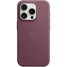 Чехол Apple FineWoven with MagSafe для iPhone 15 Pro Max Mulberry, Бордовый — фото 5