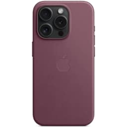 Чехол Apple FineWoven with MagSafe для iPhone 15 Pro Max Mulberry, Бордовый — фото 6