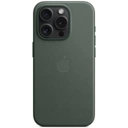 Чехол Apple FineWoven with MagSafe для iPhone 15 Pro Max Evergreen, Зеленый — фото 4