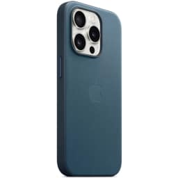 Чехол Apple FineWoven with MagSafe для iPhone 15 Pro Max Pacific Blue, Синий — фото 2