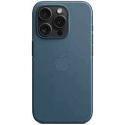 Чехол Apple FineWoven with MagSafe для iPhone 15 Pro Max Pacific Blue, Синий — фото 5