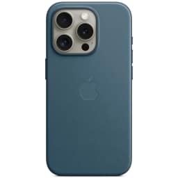 Чехол Apple FineWoven with MagSafe для iPhone 15 Pro Max Pacific Blue, Синий — фото 6