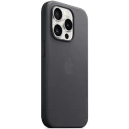 Чехол Apple FineWoven with MagSafe для iPhone 15 Pro Max Black, Черный — фото 3
