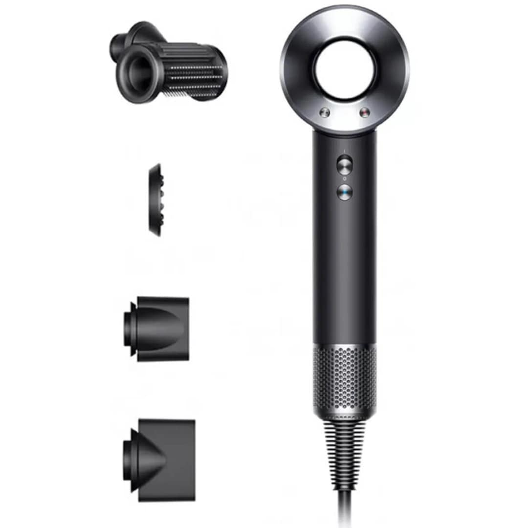 Фен Dyson Supersonic HD15 Black Nickel, Серый — фото 5