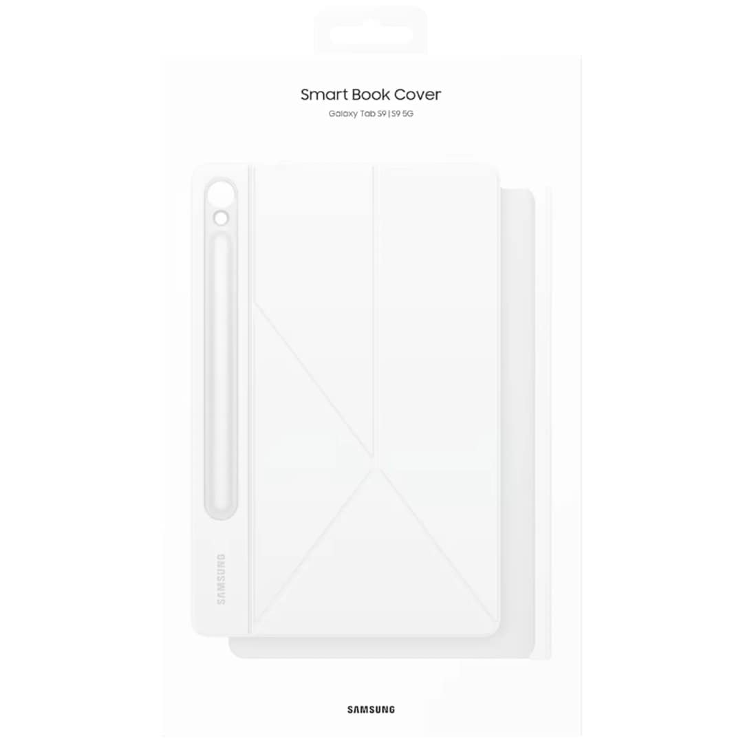 Чехол-книжка Samsung Smart Book Cover для Tab S9 White, Белый — фото 7