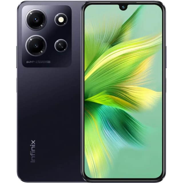 Смартфон Infinix Note 30i 8 Obsidian Black, Черный