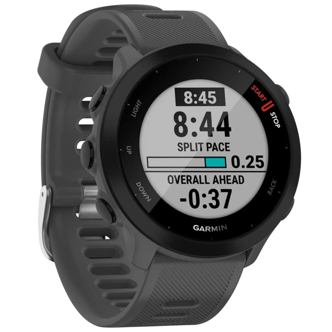 Умные часы Garmin Forerunner 55 Monterra Grey, Серый — фото 3