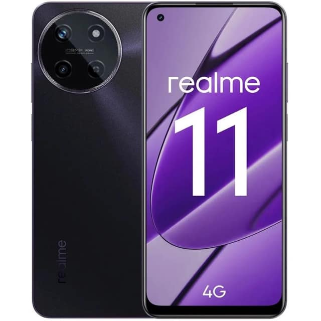 Смартфон Realme 11 8 Glory Black, Черный