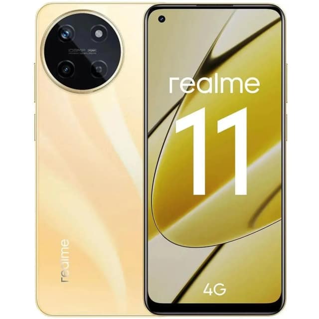 Смартфон Realme 11 8 Glory Gold, Золотистый