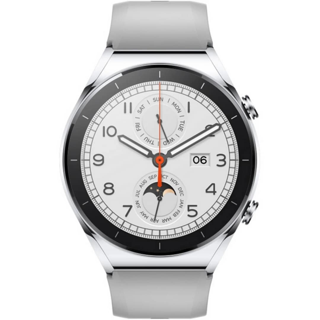 Смарт-часы Xiaomi Watch S1 GL Silver, Серебристый — фото 2