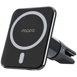 Автомобильный держатель Deppa Mage Safe Sky магнитный Black, Черный — фото 1