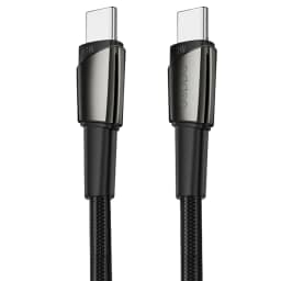 Кабель Deppa USB-C USB-C 140W 1.5m 72527 Black, Черный — фото 2