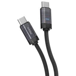 Кабель Deppa Thor USB-C USB-C 100W 1.2m 72539 Black, Черный — фото 1