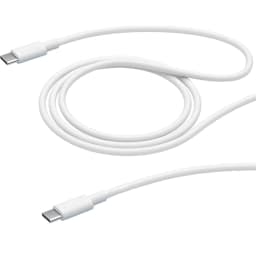 Кабель Deppa USB-C USB-C 100W 5A 1.5m 72332 White, Белый — фото 1