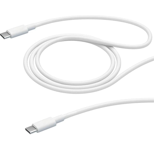Кабель Deppa USB-C USB-C 100W 5A 1.5m 72332 White, Белый