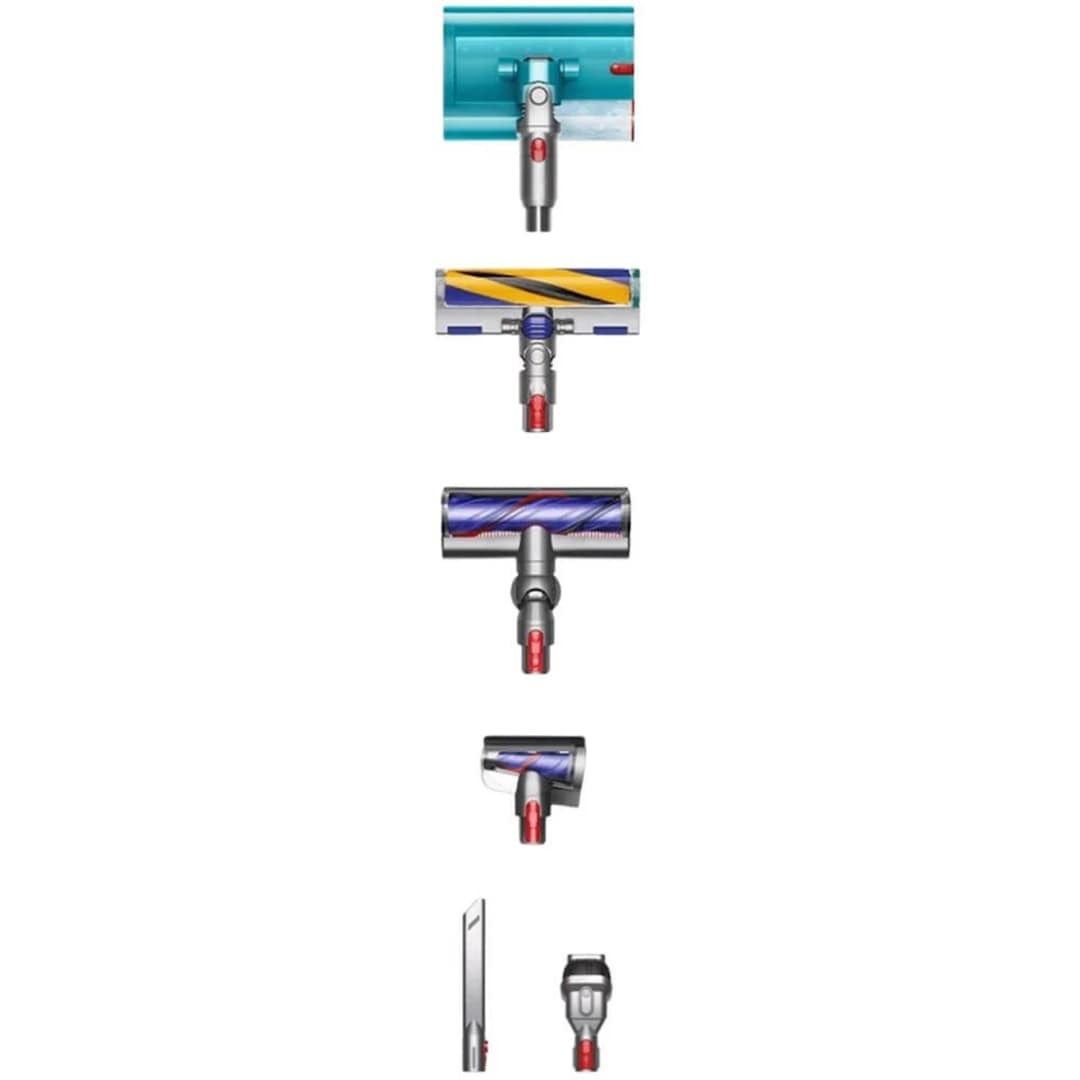 Пылесос Dyson V15s Detect Submarine SV47 Yellow Nickel, Серебристый — фото 2