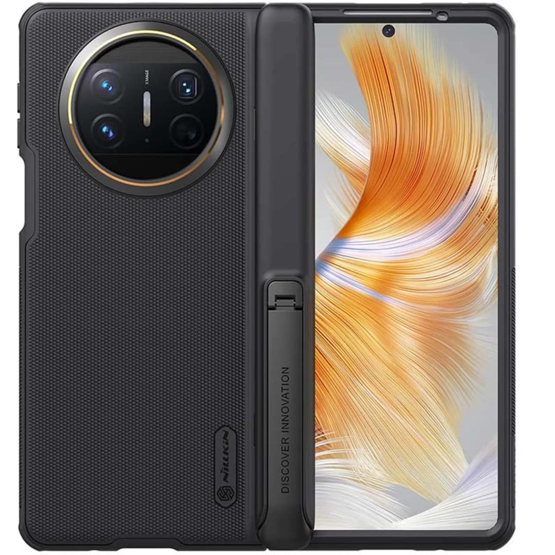 Чехол Nilkin Super Frosted Shield Fold для Huawei Mate X3 Black, Черный — фото 3